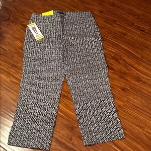 HILARY RADLEY woman’s Black combo Patterned Pants